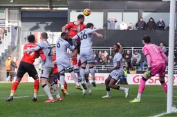 Carlton Morris determined to win the ball