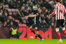 Jordan Clark with his eyes on the ball