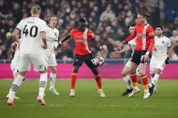 Marvelous Nakamba in the thick of the action