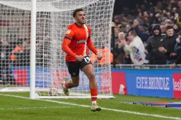 Jacob Brown celebrates