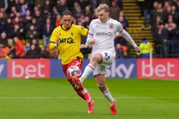 Alfie Doughty gets the better of former Hatter Tom Ince