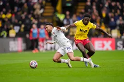 Jacob Brown takes a tumble