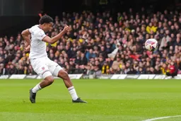 Reuell Walters gets a shot away