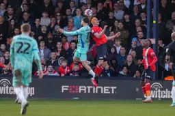 Kal Naismith goes in bravely