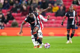 Millenic Alli shows the Stoke defence a clean pair of heels