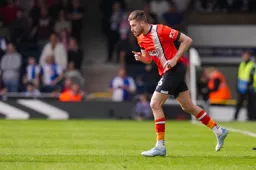 Reece Burke about to enter the fray