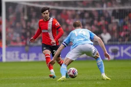 Liam Walsh nutmegs Ben Sheaf
