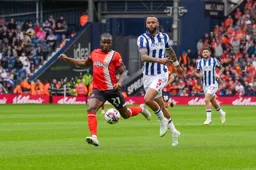 Millenic Alli gets ahead of his marker