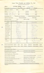 Coventry City H 24.1.1948 Match Paperwork