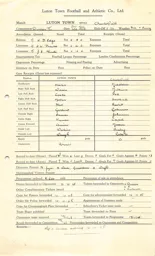 Chesterfield H 20.11.1948 Match Paperwork