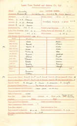 Coventry City A 11.12.1948 Match Paperwork & Correspondence