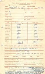 Leicester City A 19.2.1949 Match Paperwork & Correspondence