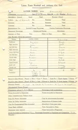 Barnsley H 14.3.1953 Match Paperwork