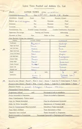 Liverpool H 13.11.1954 Match Paperwork & Correspondence