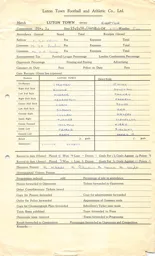 Everton H 15.9.1956 Match Paperwork