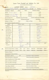 Watford H 7.11.1956 Match Paperwork & Correspondence