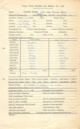 West Bromwich Albion H 23.8.1958 Match Paperwork & Correspondence