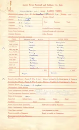 Manchester City A 10.9.1958 Match Paperwork & Correspondence