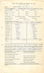 Bolton Wanderers H 13.9.1958 Match Paperwork