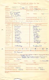 Manchester City A 16.9.1959 Match Paperwork & Correspondence