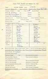 Liverpool H 14.9.1960 Match Paperwork