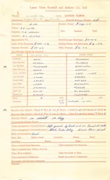 Charlton Athletic 23.9.1961 Match Paperwork & Correspondence