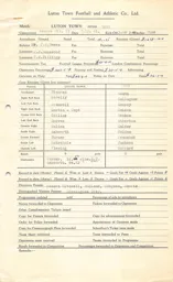 Bury FC H 7.10.1961 Match Paperwork