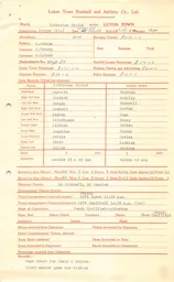 Rotherham United A 21.12.1962 Match Paperwork & Correspondence