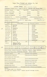 Plymouth Argyle H 27.4.1963 Match Paperwork