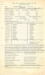 Sunderland H 13.5.1963 Match Paperwork & Correspondence