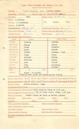 Crewe Alexandra A 28.8.1963 Match Paperwork & Correspondence
