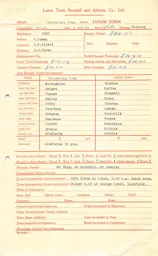 Shrewsbury Town A 5.10.1963 Match Paperwork