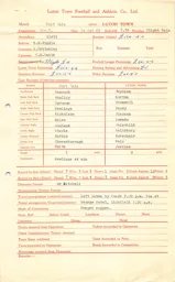 Port Vale A 14.10.1963 Match Paperwork & Correspondence