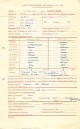 Coventry City A 18.1.1964 Match Paperwork & Correspondence