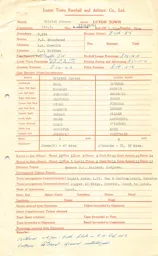 Bristol Rovers A 13.4.1964 Match Paperwork & Correspondence