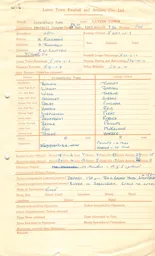 Shrewsbury Town A 26.3.1965 Match Paperwork & Correspondence