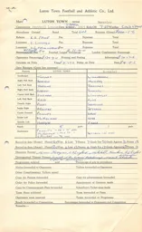 Barnsley H 7.4.1965 Match Paperwork & Correspondence