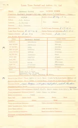 Southend United A 10.4.1965 Match Paperwork