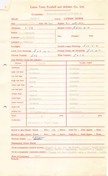 Torquay United A 11.9.1965 Match Paperwork & Correspondence