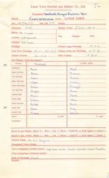 Chesterfield A 6.5.1967 Match Paperwork & Correspondence