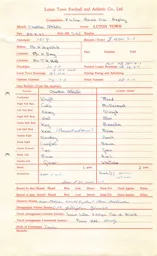 Charlton Athletic A 30.8.1967 Match Paperwork & Correspondence