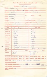 Lincoln City A 18.11.1967 Match Paperwork & Correspondence