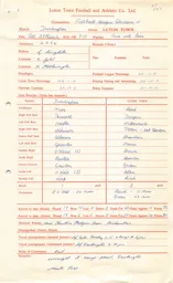 Darlington A 23.3.1968 Match Paperwork & Correspondence