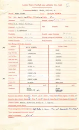 Notts County A 15.4.1968 Match Paperwork & CorrespondeNotts Countye