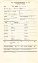 Watford H 14.8.1968 Match Paperwork & Correspondence