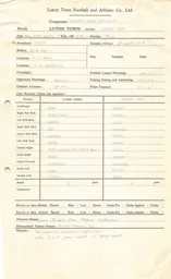 Norwich City H 22.8.1970 Match Paperwork