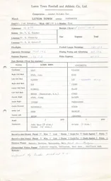 Portsmouth H 21.11.1970 Match Paperwork & Correspondence