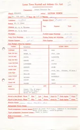Millwall A 10.4.1971 Match Paperwork