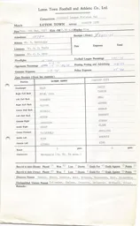 Cardiff City H 4.5.1971 Match Paperwork & Correspondence