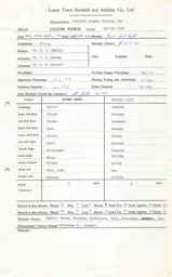 Bristol City H 22.4.1972 Match Paperwork